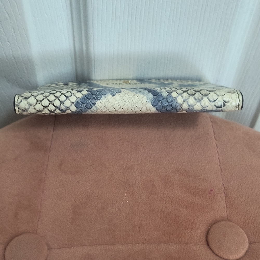 Kate Spade Hayes Street Snake-Embossed Wallet - Picture 9 of 11